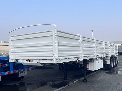 CIMC 40ft 3-Axle Drop Sides Semi-trailer-3
