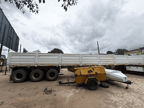 CIMC 40ft 3-Axle Drop Sides Semi-trailer-4