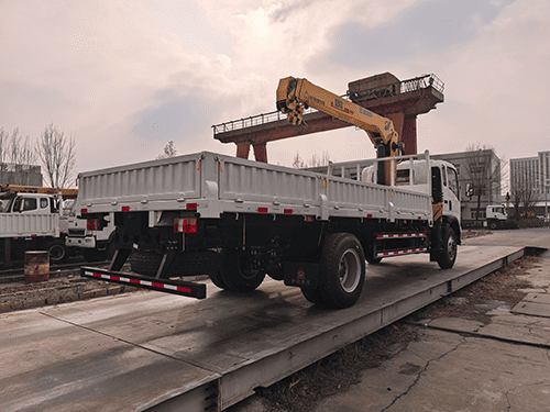 SINOTRUK HOWO 4x2 Crane Truck (RHD)-5