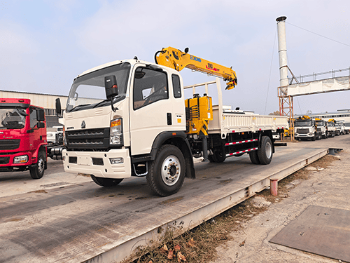 SINOTRUK HOWO 4x2 Crane Truck (RHD)-9